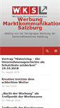 Mobile Screenshot of blog.werbungsalzburg.at